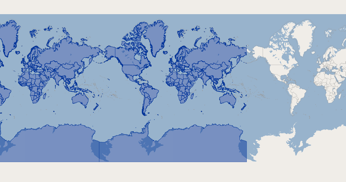 world shapefile country boundaries