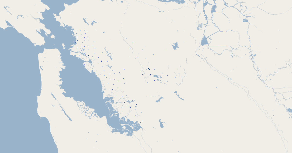 Alameda County, CA Fire Stations  GIS Map Data  Alameda County